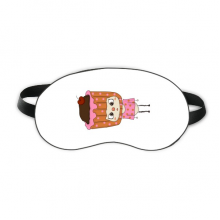 食物蛋糕甜的水果奶油悠悠 睡眠眼罩夜间遮光午睡亲肤