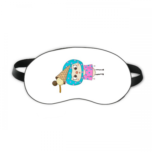 Food Icecream Ice Sweet Summer Cool UU Sleep Eye Shield Soft Night Blindfold Shade Cover