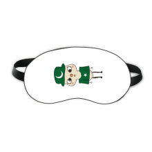 pakistan country asia flag pluu sleep eye shield soft night blindfold shade cover