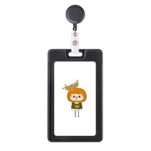  Chrysanthemum Yellow Sand Leave UU Retractable Reel Exhibition Card Sleeve Protective Case