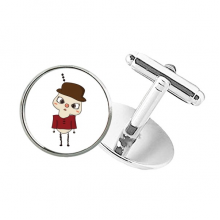 plcity beijing red culture local uu cuff clip stud accessory cufflinks sleeve button