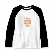 Food Egg Delicious White Yellow Healthy UU Long Sleeve Top Raglan T-shirt Cloth Food Egg Delicious White Yellow Healthy UU Long Sleeve Top Raglan T-shirt Cloth