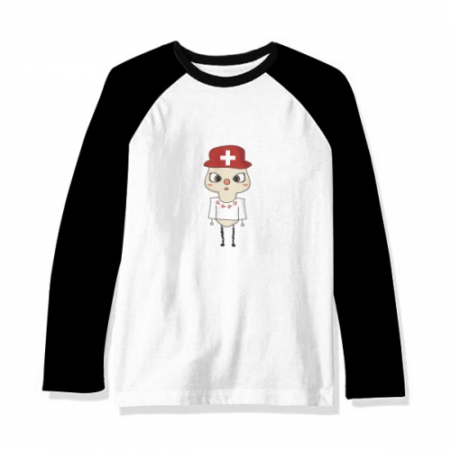 switzerland country eu francs flag uu long sleeve top raglan t-shirt cloth
