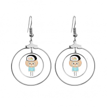 食物寿司米饭蔬菜芥末悠悠 女士耳环耳挂耳坠首饰