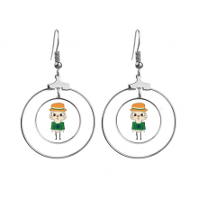 indian country asia new delhi flag uu ears dangle hoop jewelry drop circle indian country asia new delhi flag uu ears dangle hoop jewelry drop circle