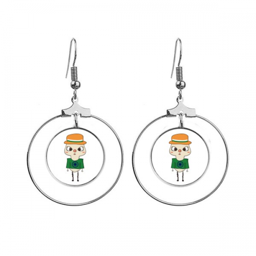 indian country asia new delhi flag uu ears dangle hoop jewelry drop circle indian country asia new delhi flag uu ears dangle hoop jewelry drop circle