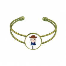 amecountry flag cowflag uu bracelet bangle retro open cuff jewelry