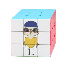 Sport Swim Competition Float Strenth UU Magic Cube Puzzle 3x3 Toy Game Play