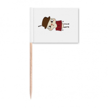 plcity beijing red culture local uu toothpick flags marker topper party decoration