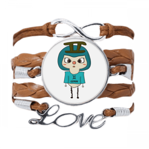 constellation luck tendency geni silver uu bracelet love chain  ornament wristband