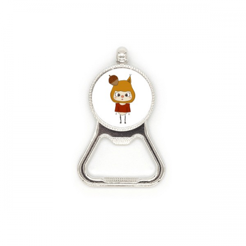 Animal Squarrel Nature Pine Nut UU Metal Beer Bottle Cap Opener Duty Stainless Steel