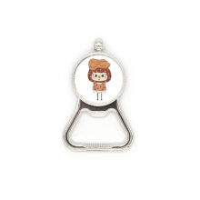 Food Peanut Hard Snack Brown Delicious UU Metal Beer Bottle Cap Opener Duty Stainless Steel