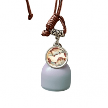 March Pisces Constellation Zodiac Dream Catcher Wind Chime Car Hanging Bell