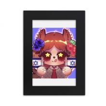 squirrel israel flag anem desktop photo frame picture display art painting exhibit