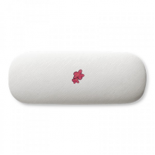 korea hibiscus flowers botany glasses case eyeglasses hard shell stospectacle box