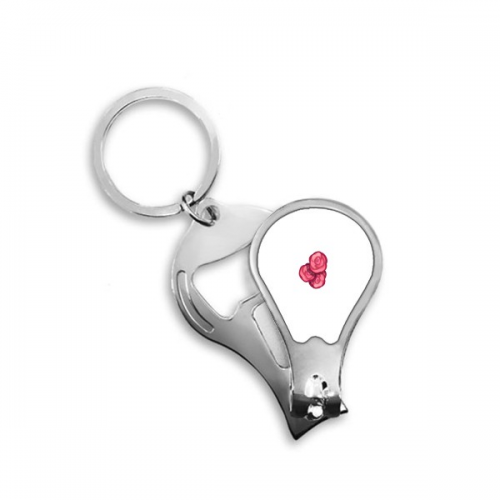 Maldives Rose Fingernail Clipper Cutter Opener Key Chain Scissor Maldives Rose Fingernail Clipper Cutter Opener Key Chain Scissor
