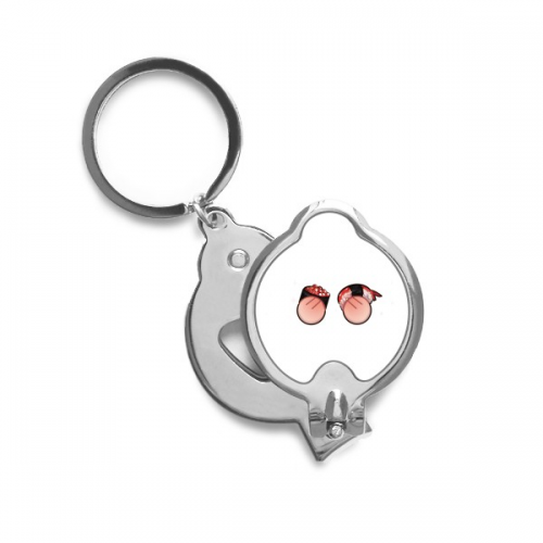 Japan Sushi Food Finger Nail Clippers Scissor Stainless Steel Cutter