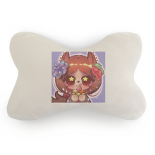 松鼠法国马卡龙食物 汽车头枕颈枕座椅枕头