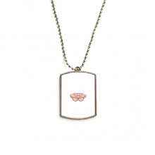 China Dumplings Food Stainless Steel Chain Dog Tag Pendant Pet Necklace