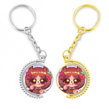 squirrel korea pickled cabbage rotating key chain  accessory couple keyholder