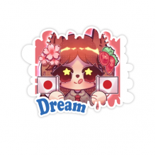 Squirrel Japan Cherry Blossoms Stickers Quote Dream Vinyl Decals Squirrel Japan Cherry Blossoms Stickers Quote Dream Vinyl Decals