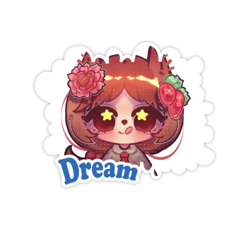 Squirrel Subshrubby Peony Flower Stickers Quote Dream Vinyl Decals