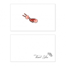 Korea Pickled Cabbage Food Thank You Card Birthday Paper Greeting Wedding Appreciation