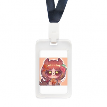 松鼠加拿大蜂蜜食物 透明ID信用卡夹保护套