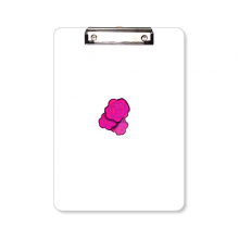 Britain Rose Clipboard Hard Folder Holder Writing Pad Backing Plate