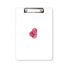 Maldives Rose Clipboard Hard Folder Holder Writing Pad Backing Plate