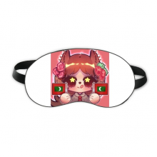 Squirrel Maldives Rose Sleep Eye Shield Soft Night Blindfold Shade Cover