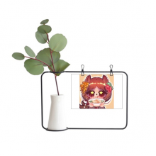 Squirrel Thailand Shrimp Soup Metal Picture Frame Cerac Vase Decor Squirrel Thailand Shrimp Soup Metal Picture Frame Cerac Vase Decor