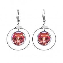 squirrel korea pickled cabbage ears dangle hoop jewelry drop circle