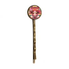 Squirrel Flag Lotus Retro Metal Hair Bobby Pin Headwear