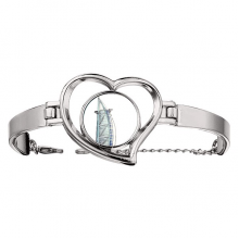 Burj al-Arab luxury hotel Dubai Bracelet Heart Jewelry Wire Bangle