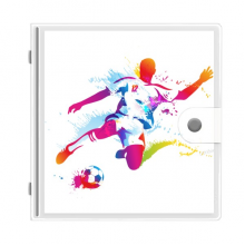 Football Athletes  Pattern Photo Album Wallet Wedding Family 4x6