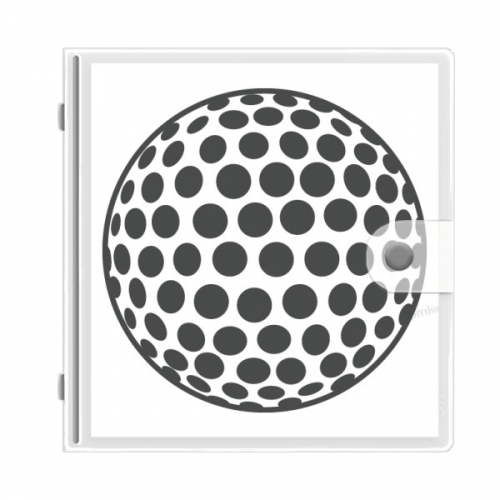Golf Sport Simple Geometry Pattern Photo Album Wallet Wedding Family 4x6