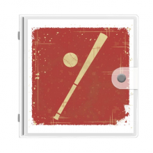 Sport Baseball Illustration Red Pattern Photo Album Wallet Wedding Family 4x6