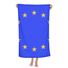 欧盟国旗欧洲国家象征符号图案 法兰绒空调毯毛毯披肩毯子