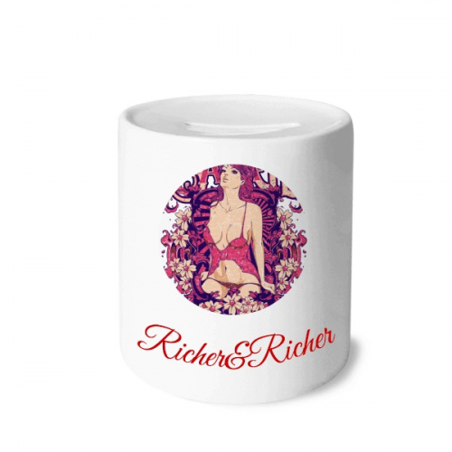 D Cups Boobs  Bra Savage Rich and Rich Bank Saving Box Coin