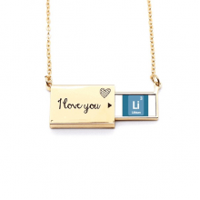 li lithium checal element science letter envelope necklace pendant jewelry li lithium checal element science letter envelope necklace pendant jewelry