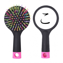 日文片假名五十音ko 气垫按摩梳子防静电彩色