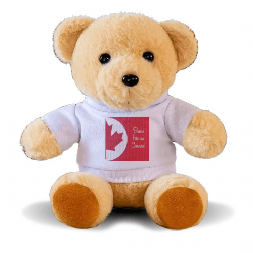 加拿大枫叶和加拿大 泰迪熊毛绒玩具吉祥物 加拿大枫叶和加拿大 泰迪熊毛绒玩具吉祥物