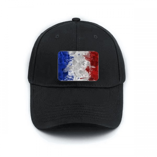 France Flag Country City Culture Hat Classic Adjustable Black Baseball Cap