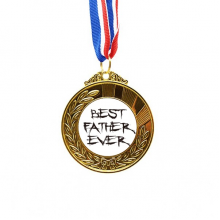 Best Father Ever Dad Festival Quote Gold Award Winner Medal First Place Ribbon Best Father Ever Dad Festival Quote Gold Award Winner Medal First Place Ribbon