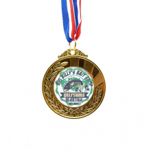 Fish Coconut Tropical Art Deco Fashion Gold Award Winner Medal First Place Ribbon Fish Coconut Tropical Art Deco Fashion Gold Award Winner Medal First Place Ribbon