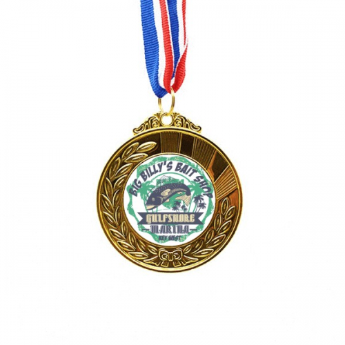 Fish Coconut Tropical Art Deco Fashion Gold Award Winner Medal First Place Ribbon Fish Coconut Tropical Art Deco Fashion Gold Award Winner Medal First Place Ribbon