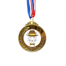 Glasses Leopard Handsome Art Deco Fashion Gold Award Winner Medal First Place Ribbon Glasses Leopard Handsome Art Deco Fashion Gold Award Winner Medal First Place Ribbon