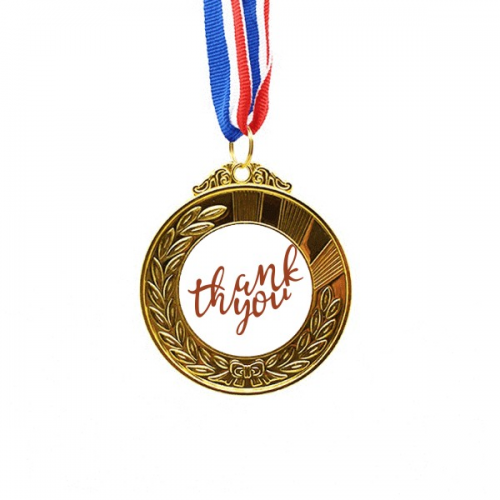 Thank You Stylish Quote Handwrite Gold Award Winner Medal First Place Ribbon Thank You Stylish Quote Handwrite Gold Award Winner Medal First Place Ribbon