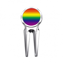 Gradient LGBT Rainbow Golf Divot Tool Golf Ball Marker Repair Tool Gradient LGBT Rainbow Golf Divot Tool Golf Ball Marker Repair Tool